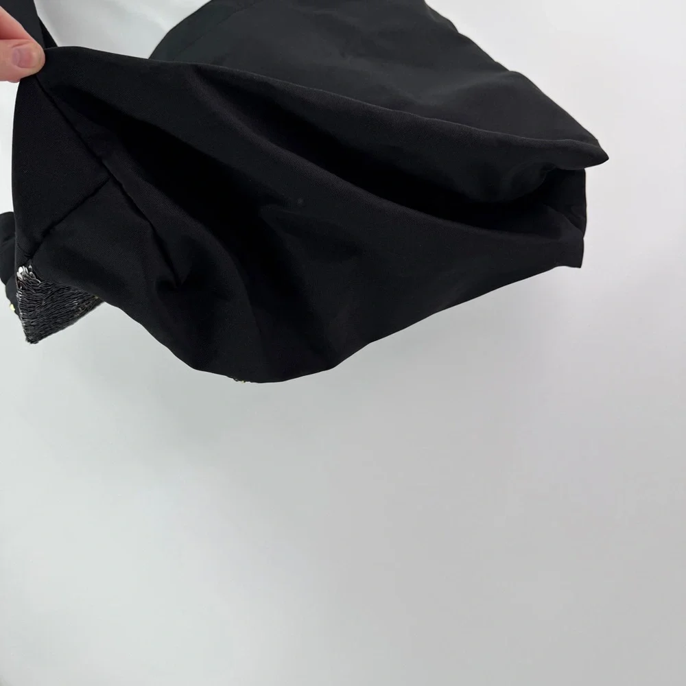 NWOT PINK By Victoria Secret Sequin Tote Bag Silver‎ Black Spellout straps - Picture 5 of 15